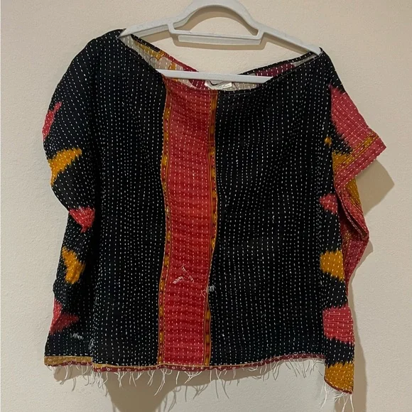Kantha Bae OG Crop Top - Picture 1 of 10